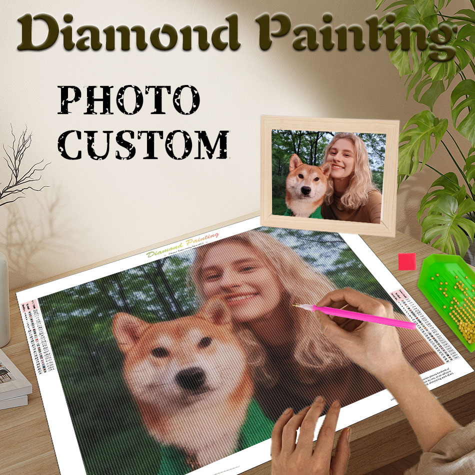PhotoCustom Diamond Painting C – Resin Art For Wedding Gift Bewertung und Preis
