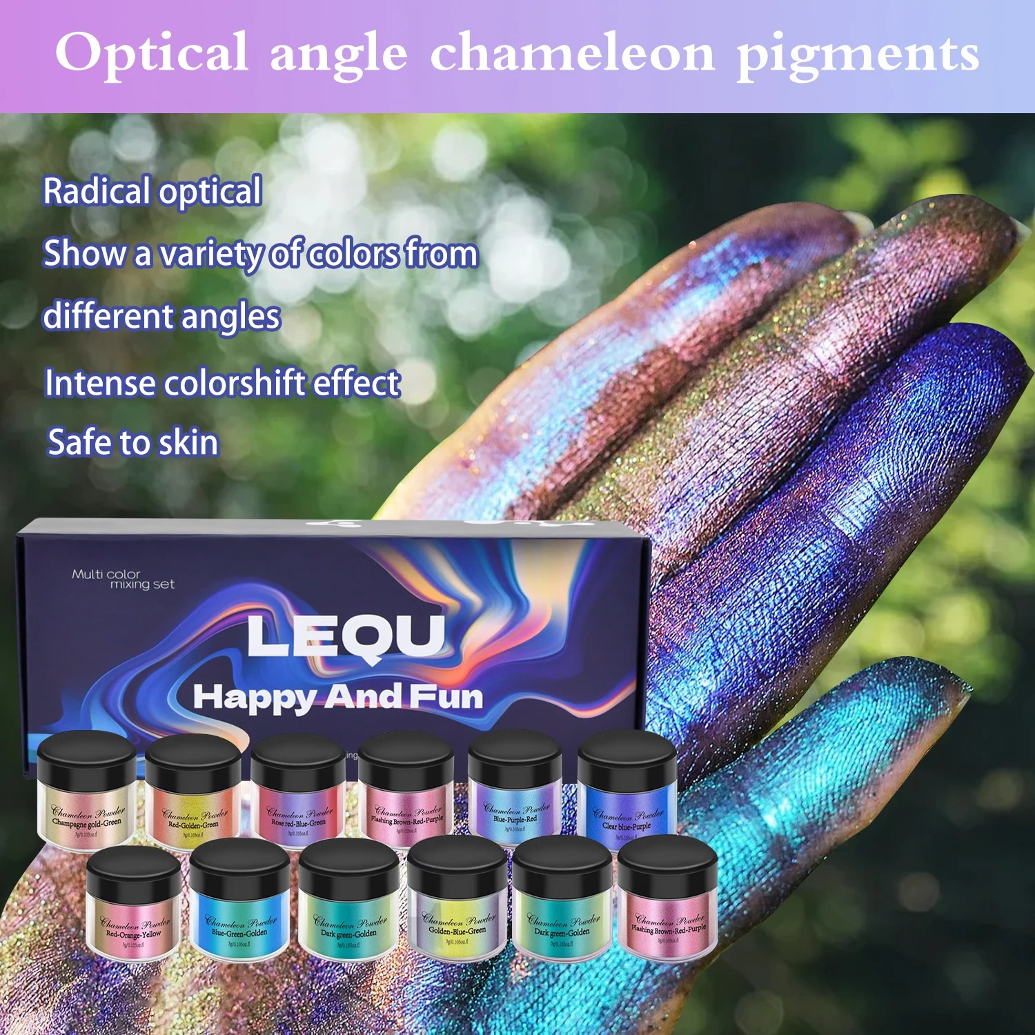 A set of chameleon pink nail c – Resin Dye Opaque Bewertung und Preis