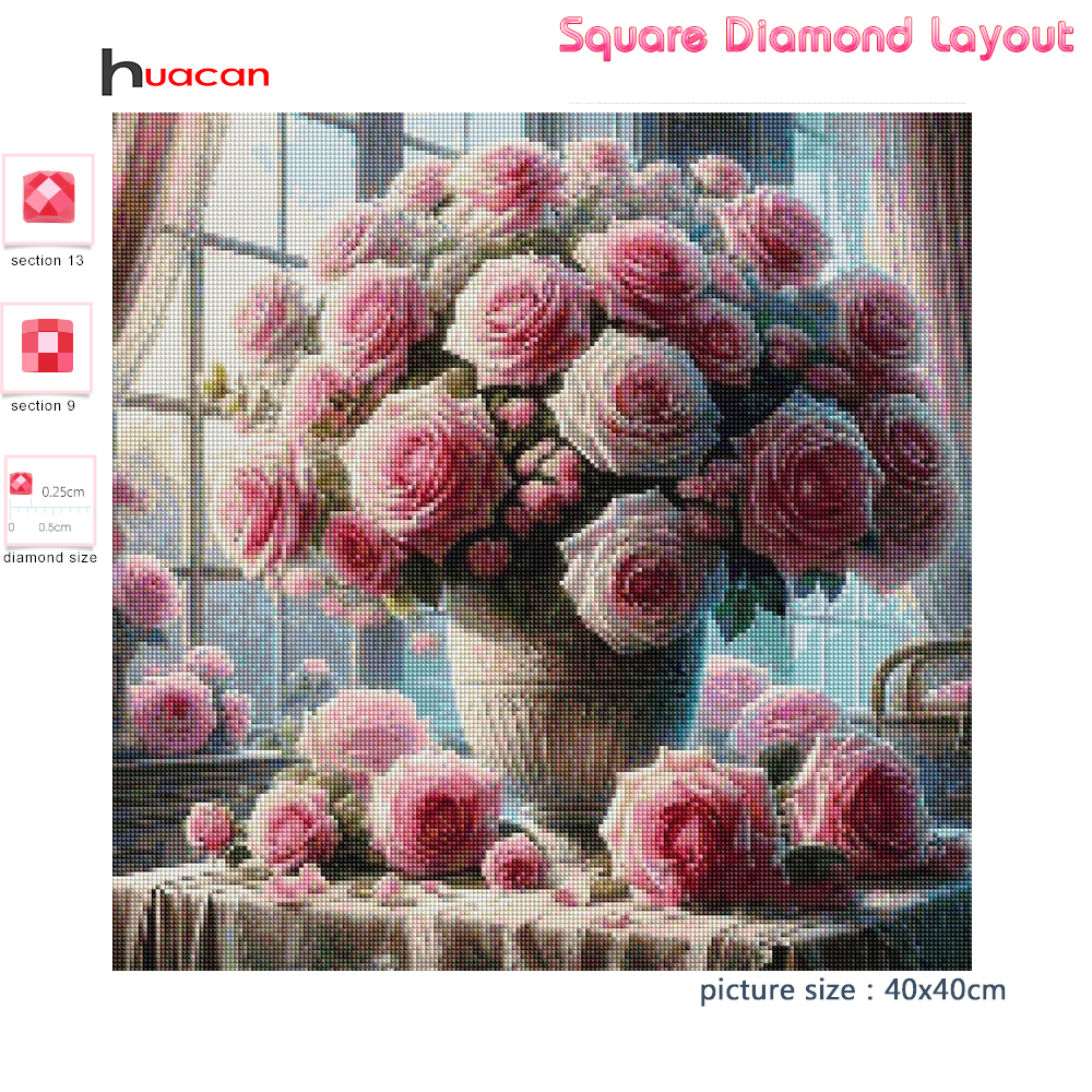 1PC frameless  5D Diy Diamond  – Resin Art Wall Decor Bewertung und Preis