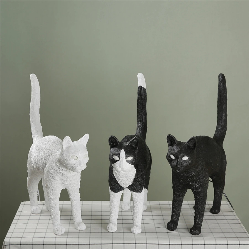 Nordic cat Table Lamp Resin an – Resin Art On Floor Bewertung und Preis