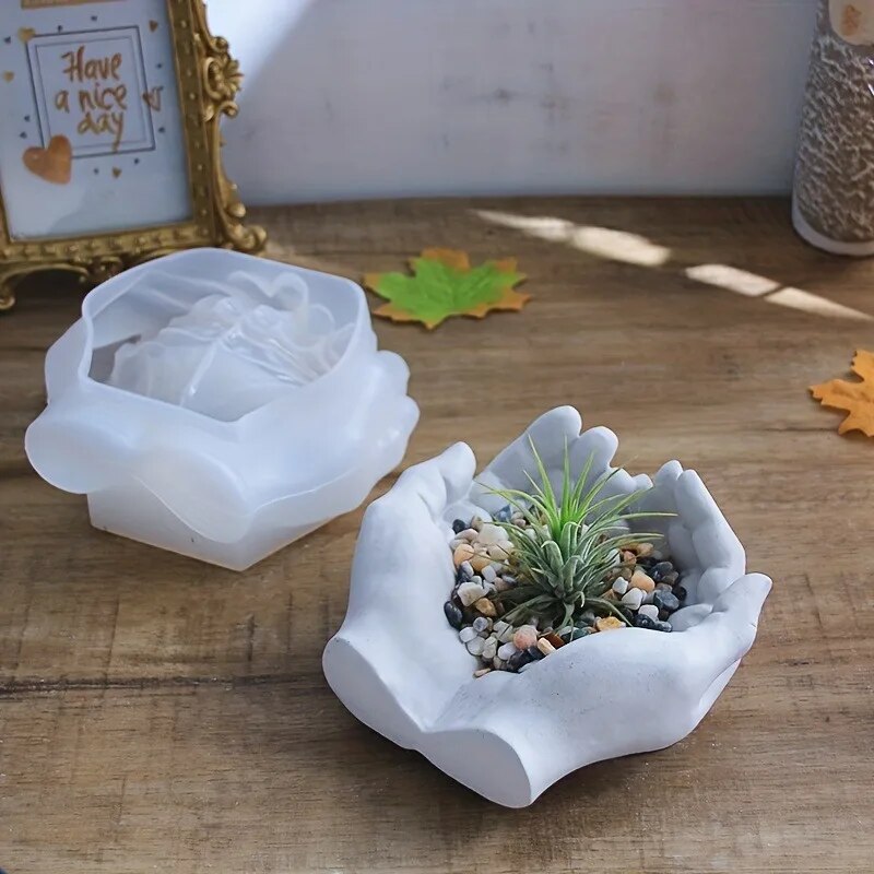 1pc Hand Plaster Mold for Resi – Coaster Mold Square Bewertung und Preis