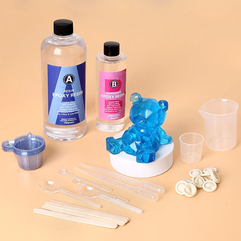 Epoxy Resin Kit Crystal Clear  – Resin Art Use Bewertung und Preis