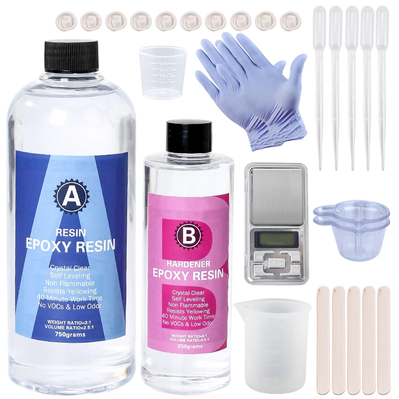 Epoxy Resin Kit Crystal Clear  – Resin Art Use Bewertung und Preis