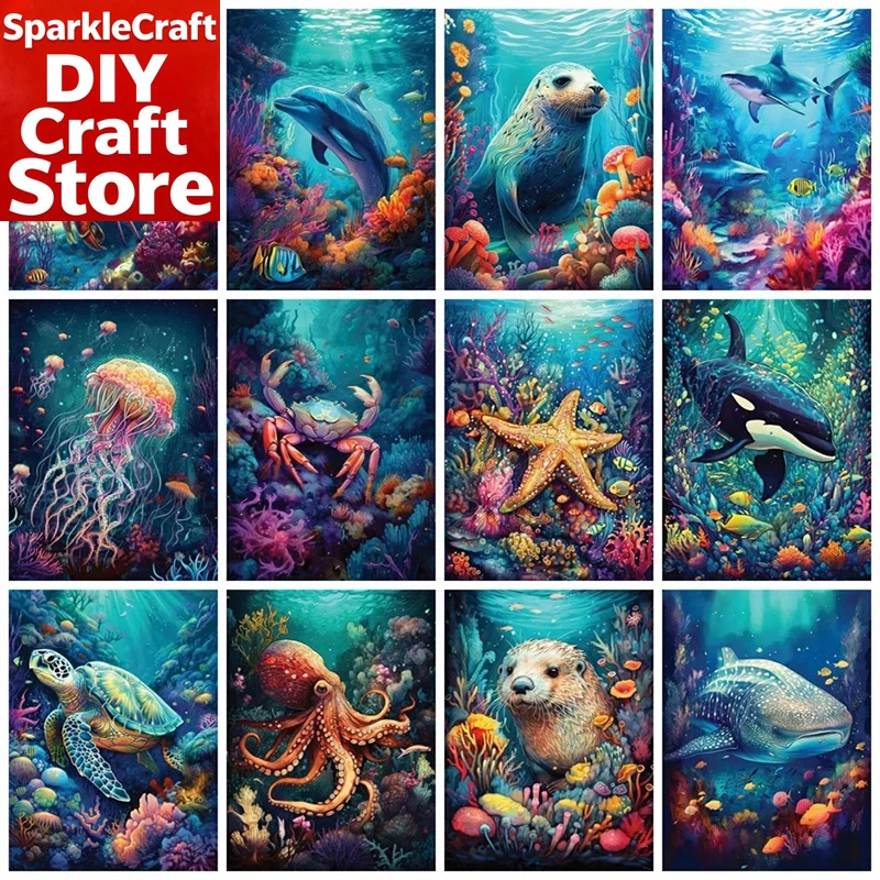 1PC frameless  Full Square Rou – Resin Art Wall Decor Bewertung und Preis
