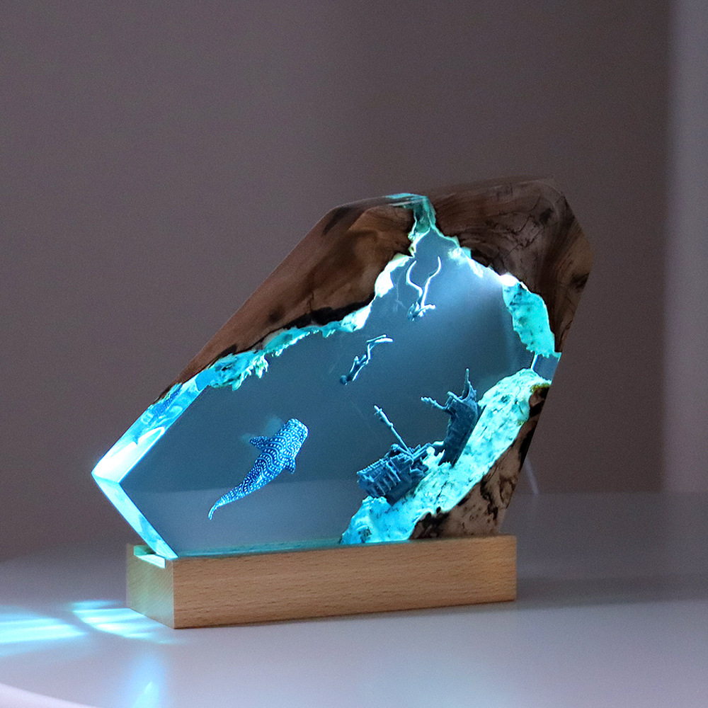 New Creative Indoor Bedroom Of – Resin Art Lamp Bewertung und Preis