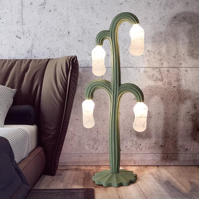 Cactus Floral Art LED Floor La – Resin Art Floor Design Bewertung und Preis