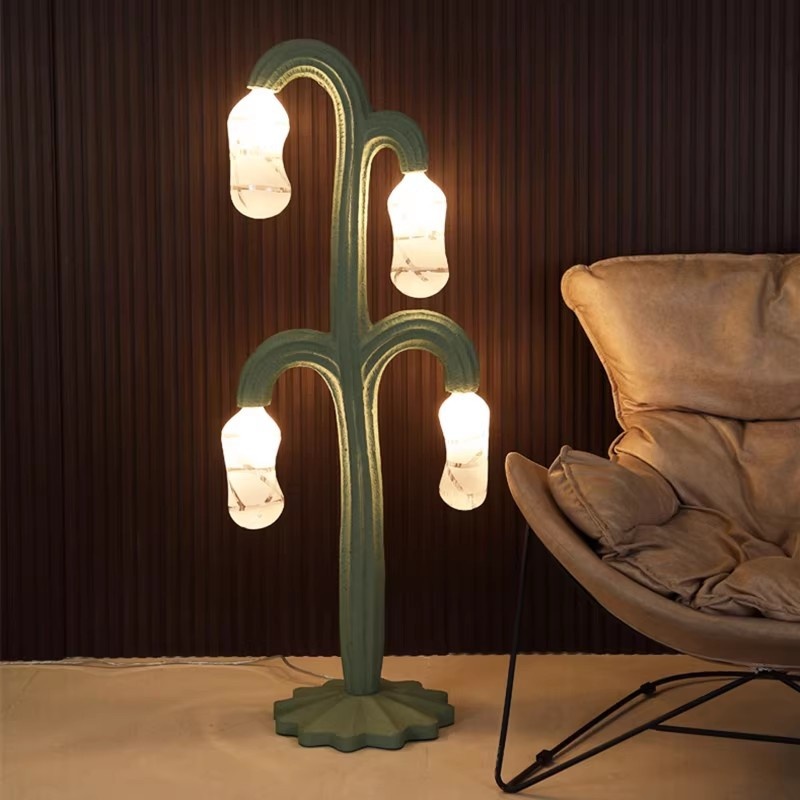 Cactus Floral Art LED Floor La – Resin Art Floor Design Bewertung und Preis