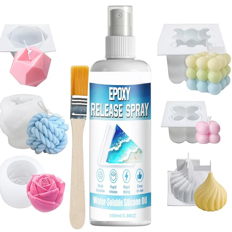 Hot！Epoxy Mold Demold Spray -  – Resin Art Heat Gun Bewertung und Preis