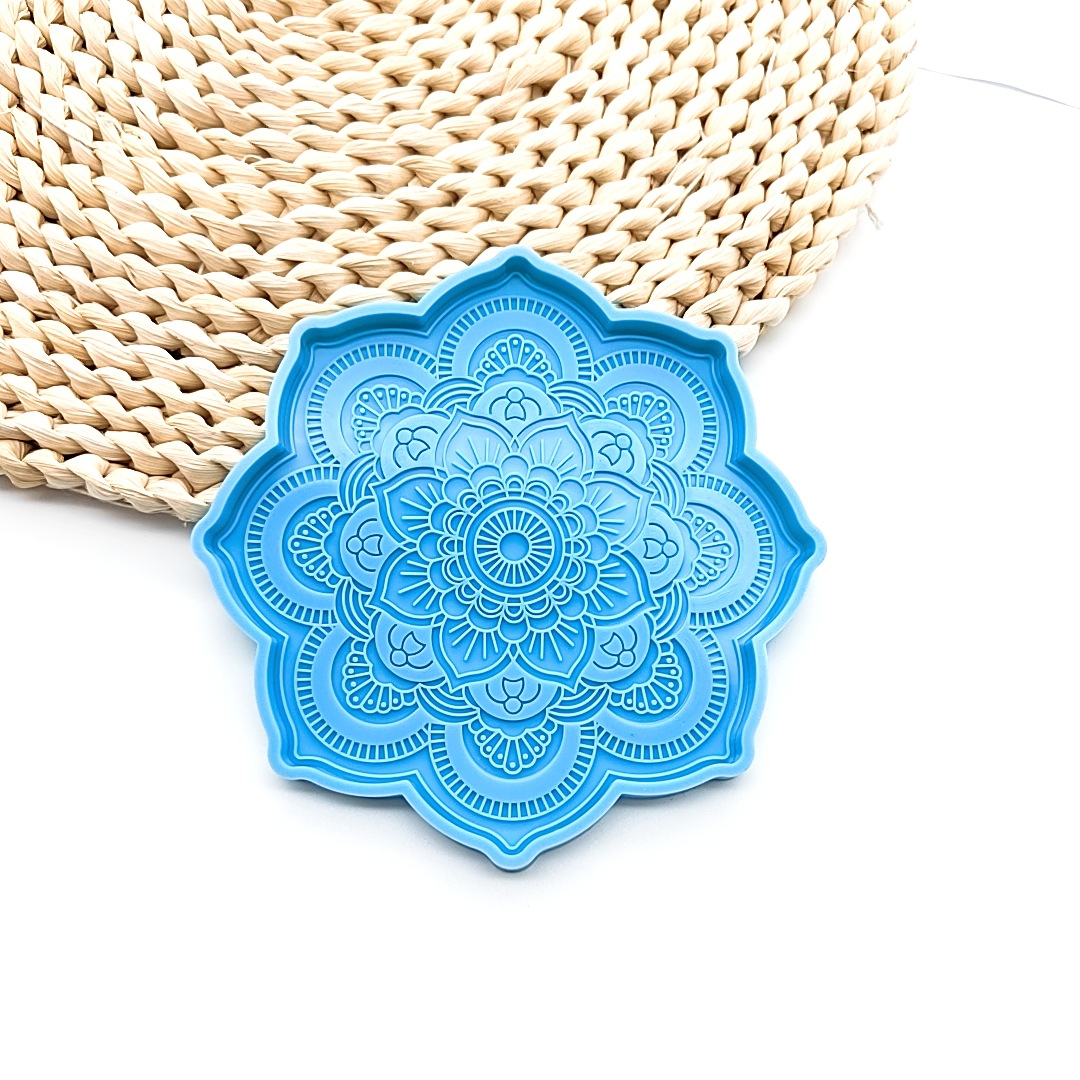 Mandala Coaster Silicone Mold  – Coaster Mold Square Bewertung und Preis
