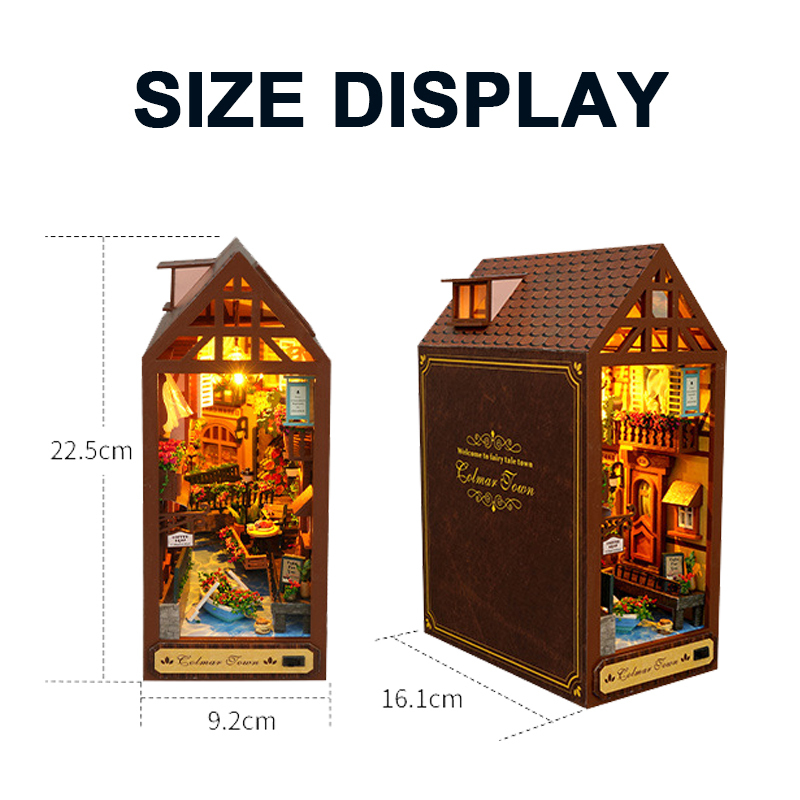 DIY Wooden Book Nook Retro Col – Resin Art Book Bewertung und Preis