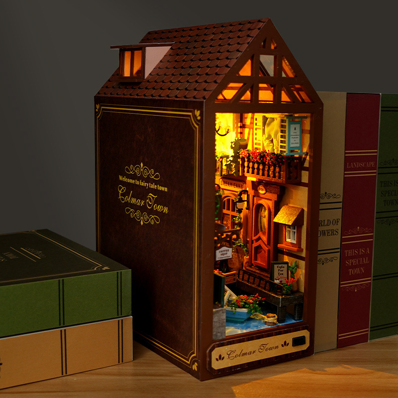DIY Wooden Book Nook Retro Col – Resin Art Book Bewertung und Preis