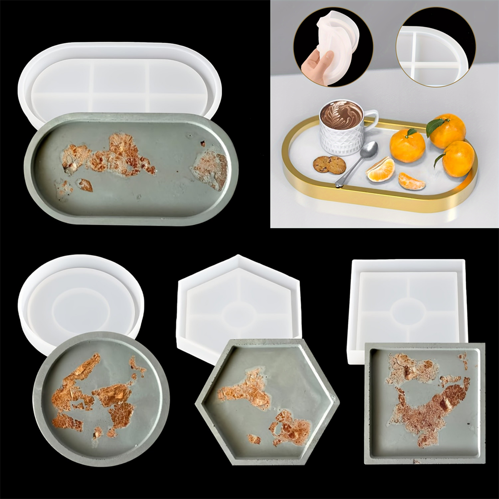 4pcs/Set Storage Tray Coaster  – Coaster Mold Square Bewertung und Preis