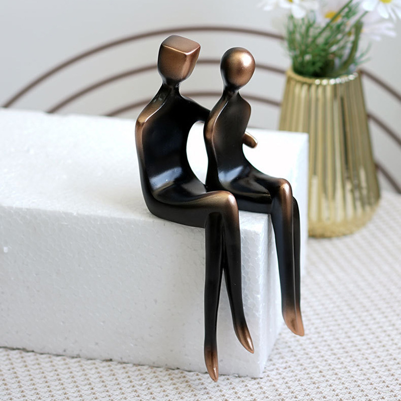 Couple Hugging Sculpture, Home – Resin Art For Wedding Gift Bewertung und Preis