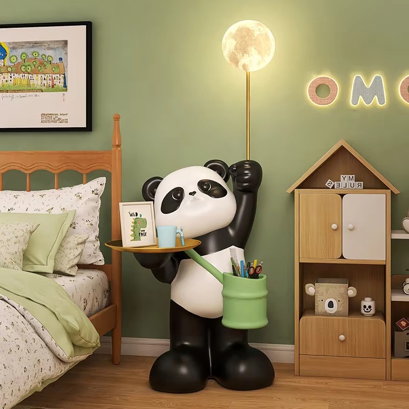 Creative Large Resin Panda Scu – Resin Art Floor Design Bewertung und Preis