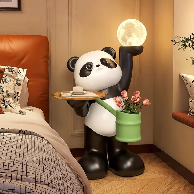 Creative Large Resin Panda Scu – Resin Art Floor Design Bewertung und Preis