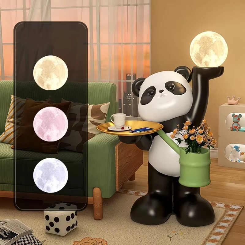 Creative Large Resin Panda Scu – Resin Art Floor Design Bewertung und Preis
