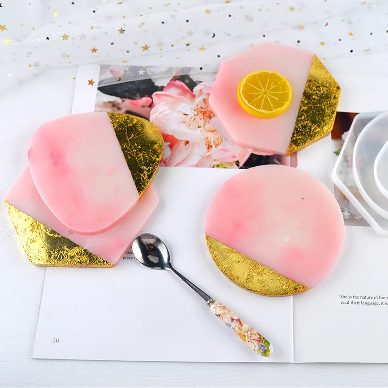 Multi-style Geometric Coaster  – Coaster Mold Square Bewertung und Preis