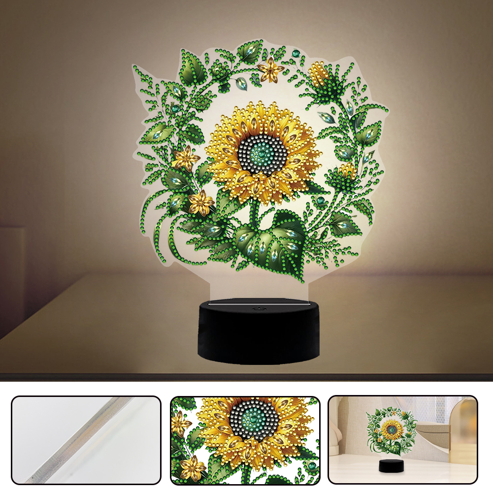DIY Sunflower Diamond Art Pain – Resin Art Lamp Bewertung und Preis