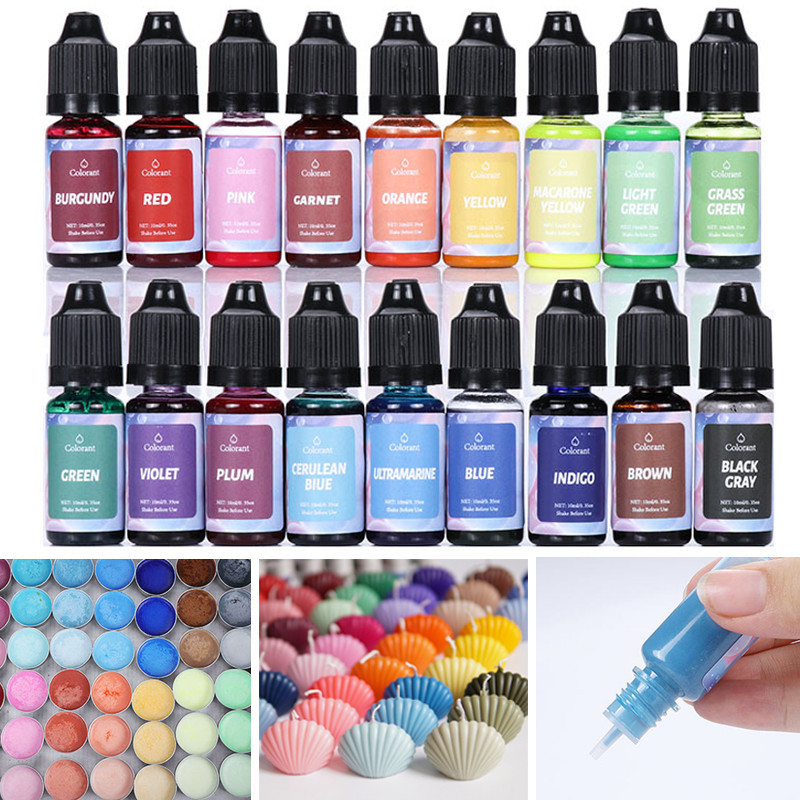 24 Colors Resin Pigments Candl – Resin Dye Opaque Bewertung und Preis