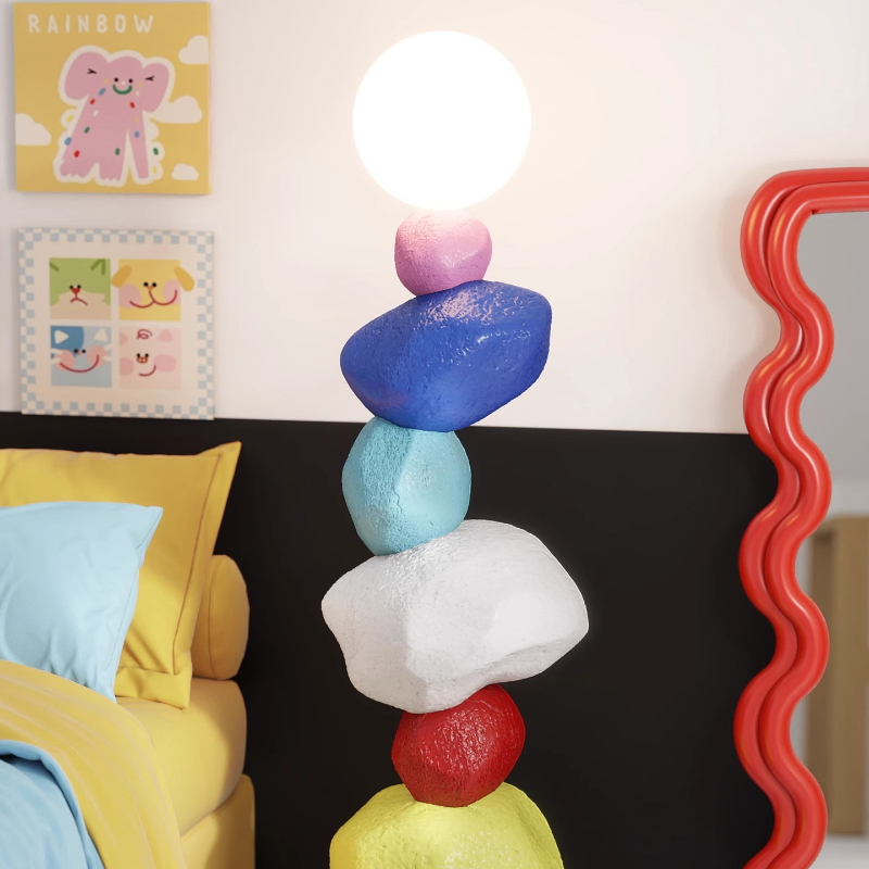 Designer Colorful Resin Statue – Resin Art Floor Design Bewertung und Preis