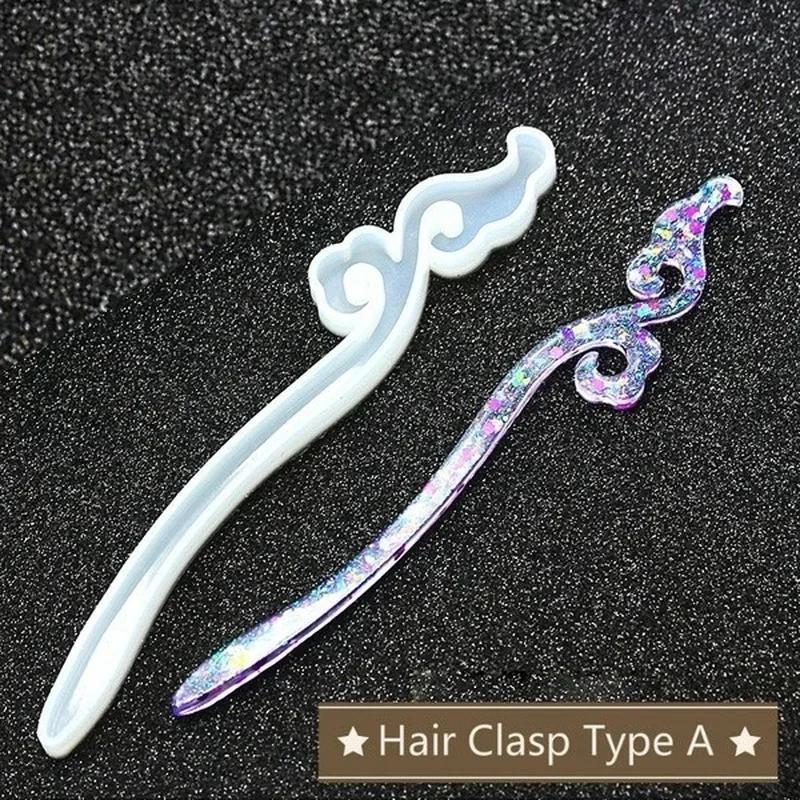 New Transparent Hairpin Silico – Resin Art Love Bewertung und Preis
