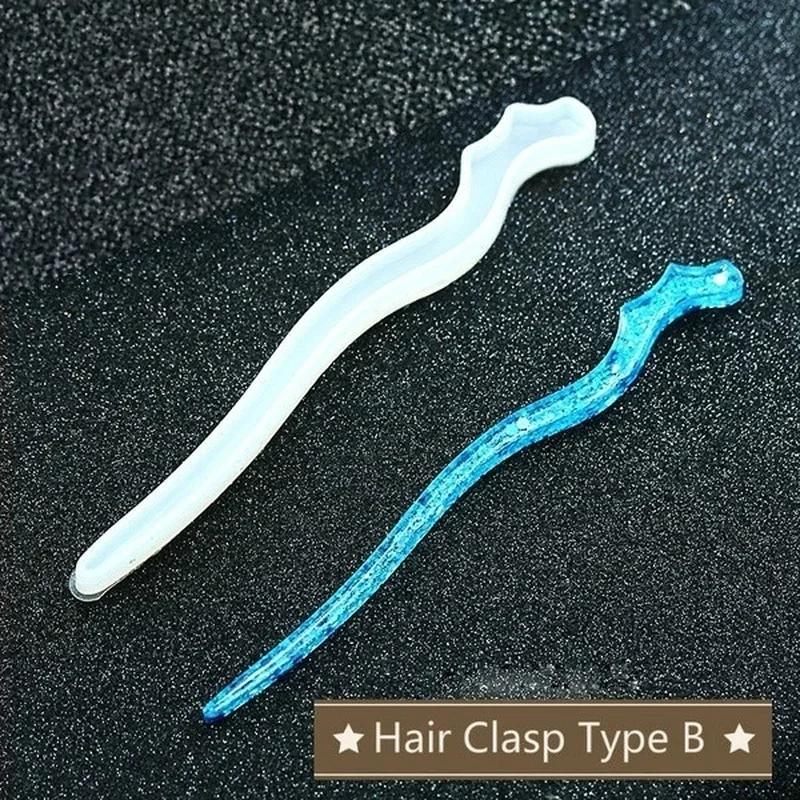 New Transparent Hairpin Silico – Resin Art Love Bewertung und Preis