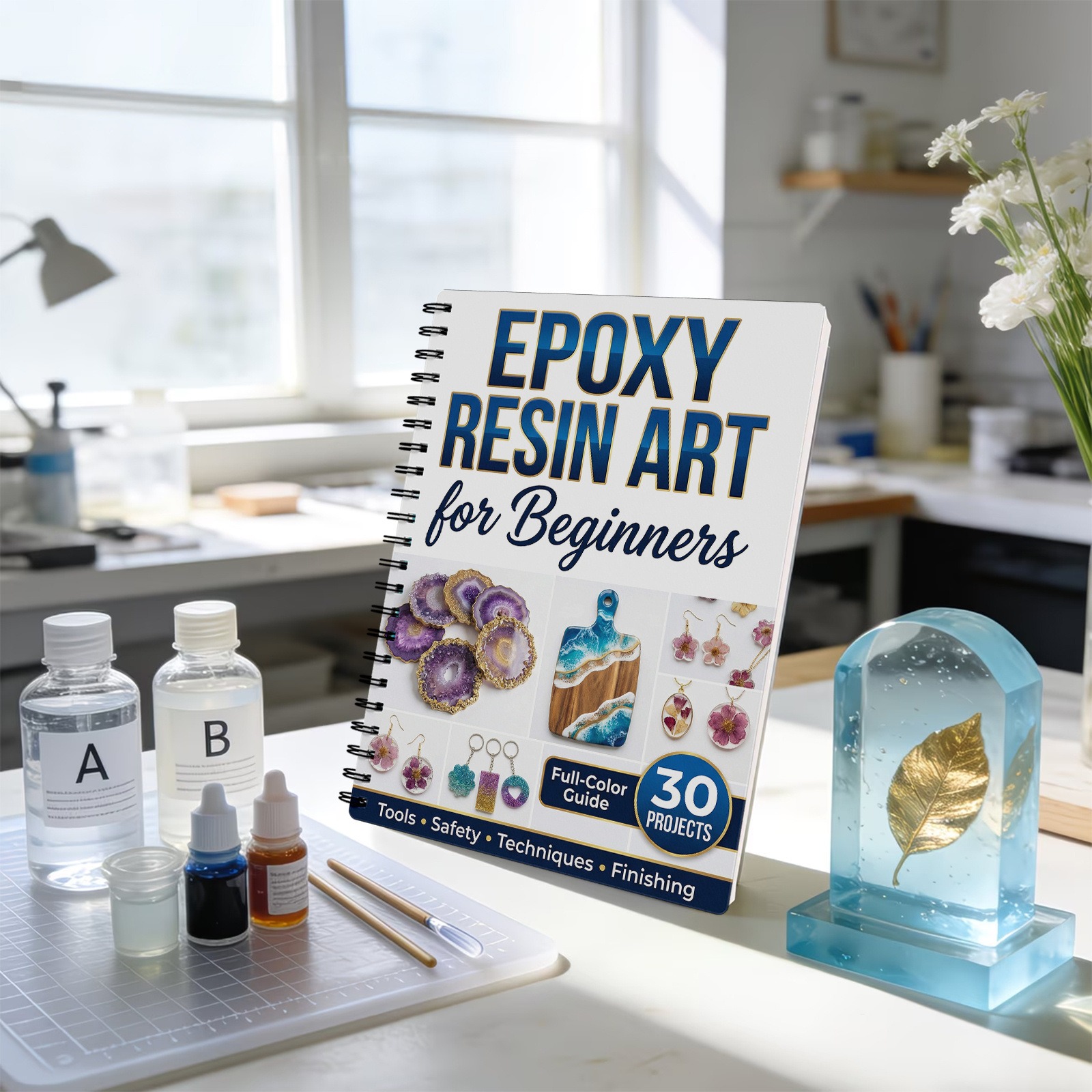 Epoxy Resin Art Book Guide Lea – Resin Art Book Bewertung und Preis