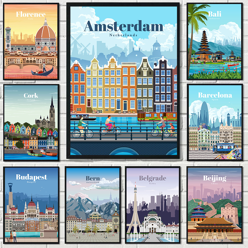 Amsterdam Tokyo London Iceland – Resin Art Bali Bewertung und Preis