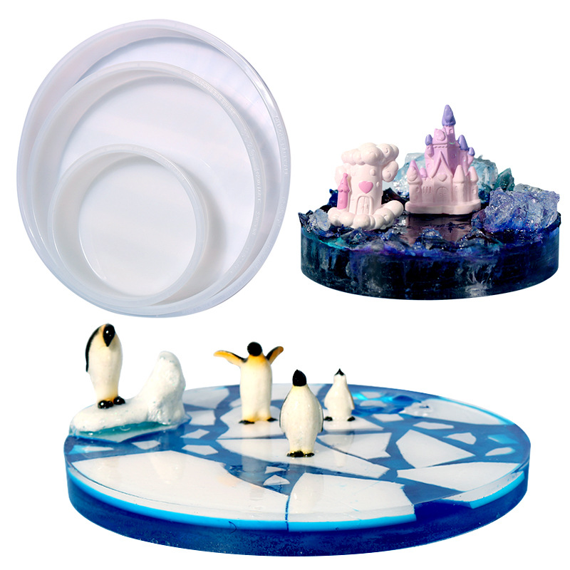Large Round Tray UV Resin Mold – Resin Art Table Bewertung und Preis