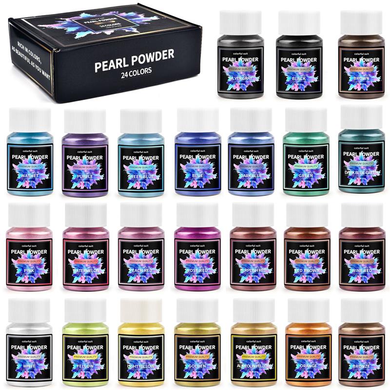 6/24/30Colors Epoxy Resin Dye  – Resin Dye Opaque Bewertung und Preis