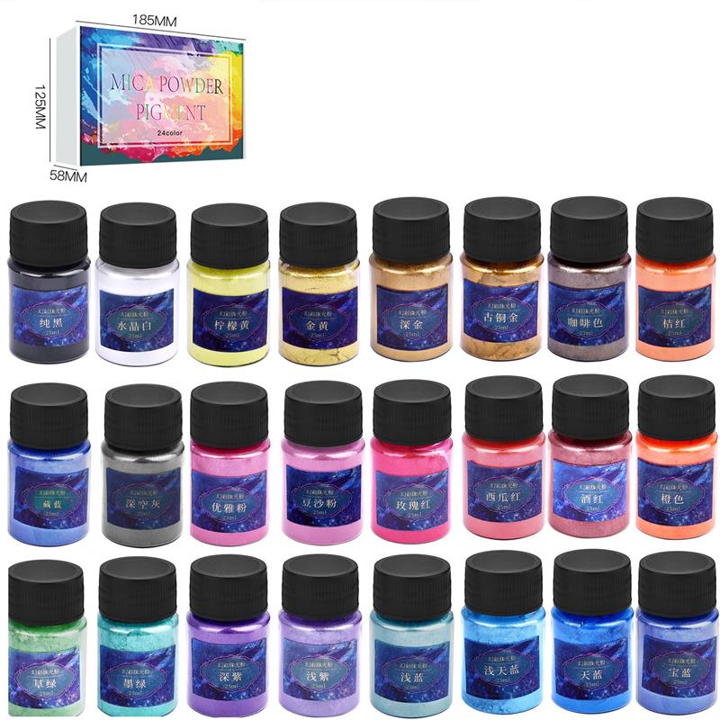6/24/30Colors Epoxy Resin Dye  – Resin Dye Opaque Bewertung und Preis
