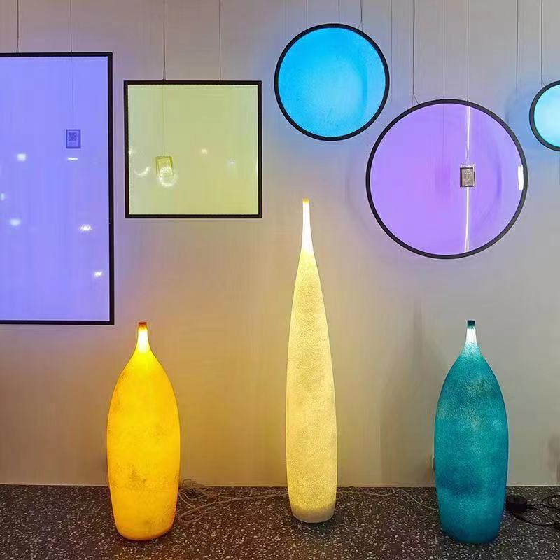 Art vase floor lamp Minimalist – Resin Art Floor Design Bewertung und Preis
