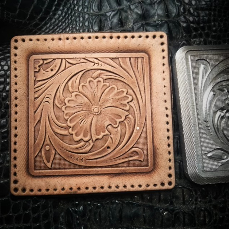 3D Aluminum Alloy  Arabesque L – Coaster Mold Square Bewertung und Preis