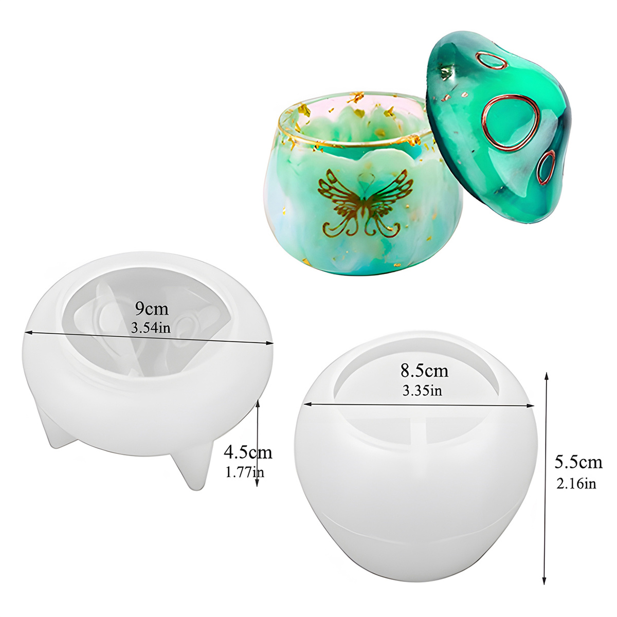 Mushroom House Jewelry Storage – Coaster Mold Square Bewertung und Preis