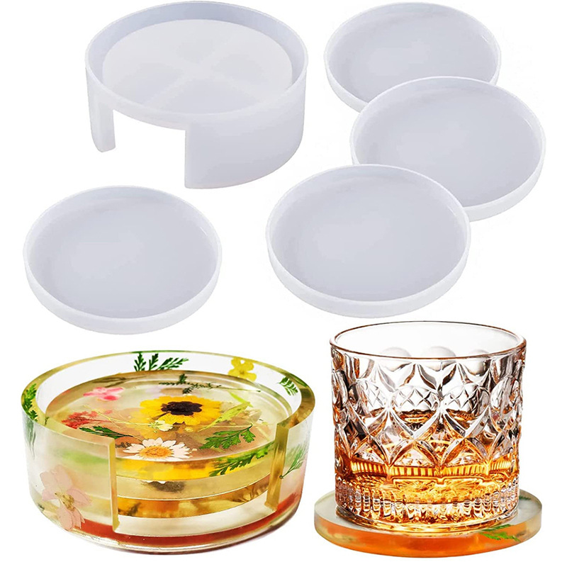 Round Square Coaster Silicone  – Coaster Mold Square Bewertung und Preis