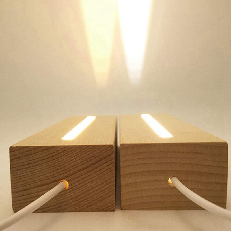 Wooden Rectangle Light Base,Wo – Resin Art Lamp Bewertung und Preis