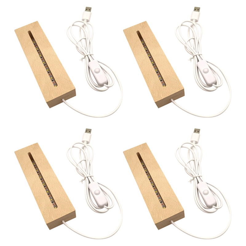 Wooden Rectangle Light Base,Wo – Resin Art Lamp Bewertung und Preis