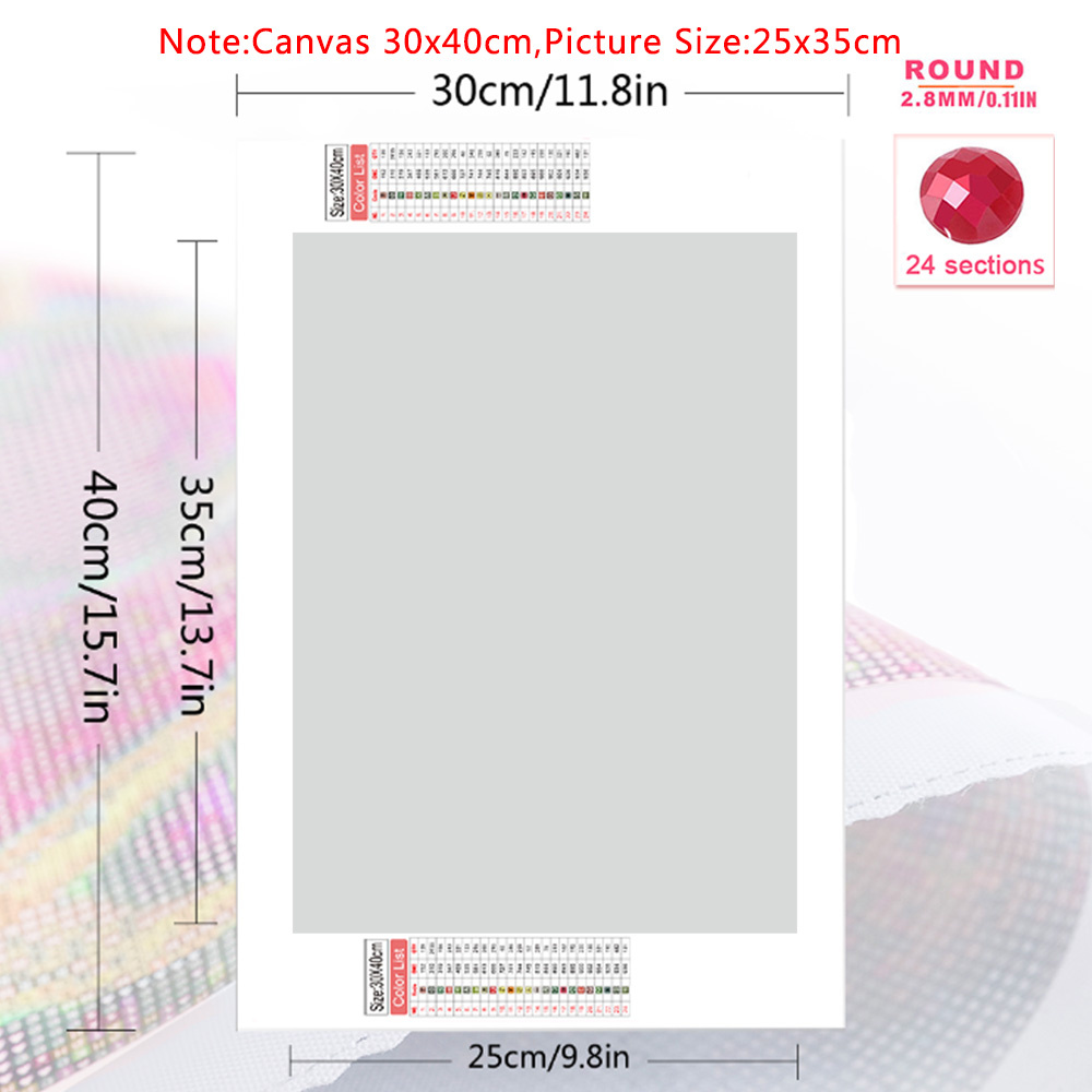 1pc frameless  Diamond Art Pai – Resin Art Wall Decor Bewertung und Preis