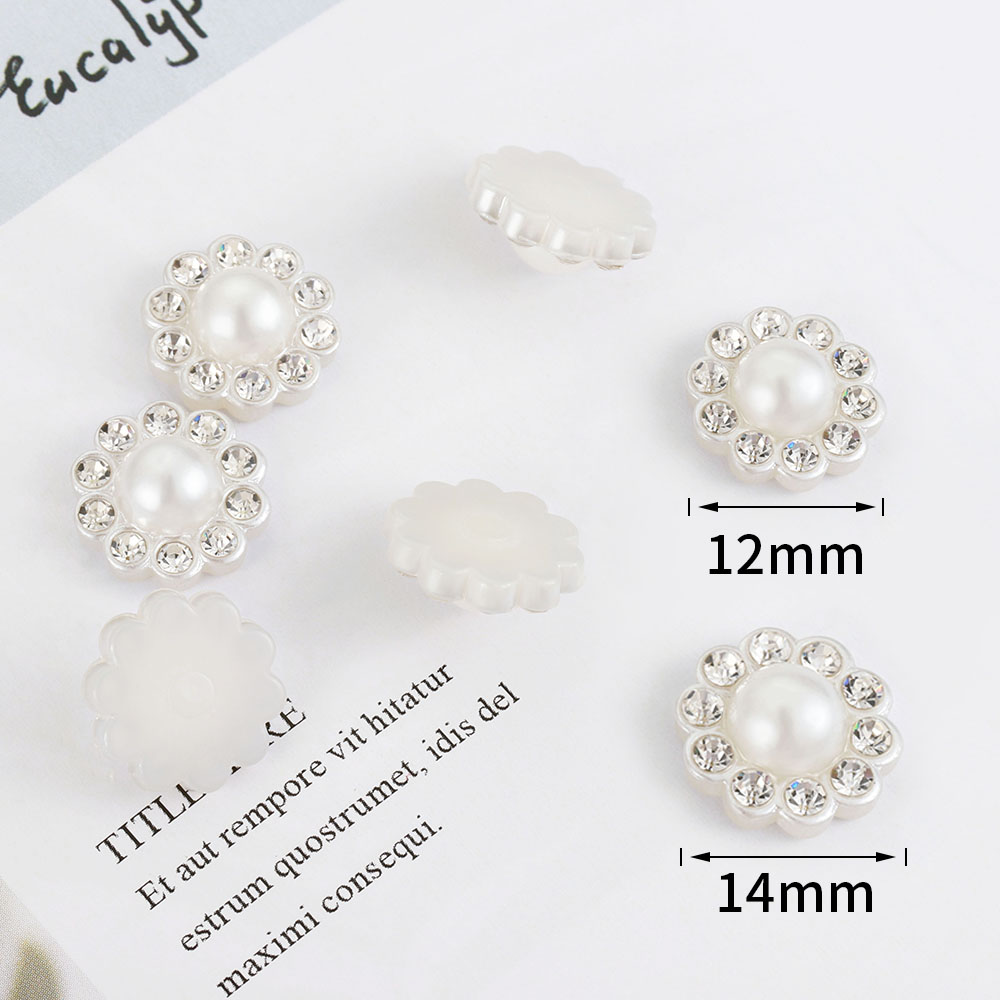 50pcs White Flat Imitation Pea – Resin Art Jewellery Kit Bewertung und Preis