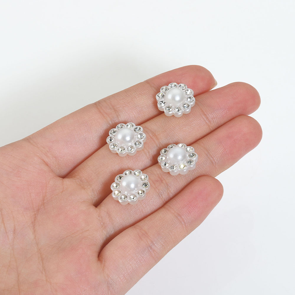 50pcs White Flat Imitation Pea – Resin Art Jewellery Kit Bewertung und Preis