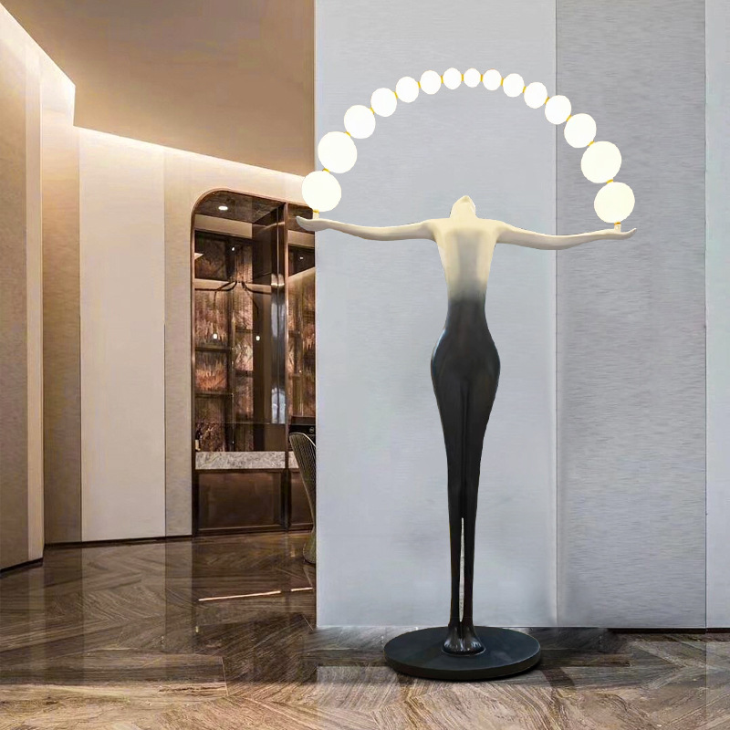 Humanoid Art Sculpture Floor L – Resin Art Floor Design Bewertung und Preis