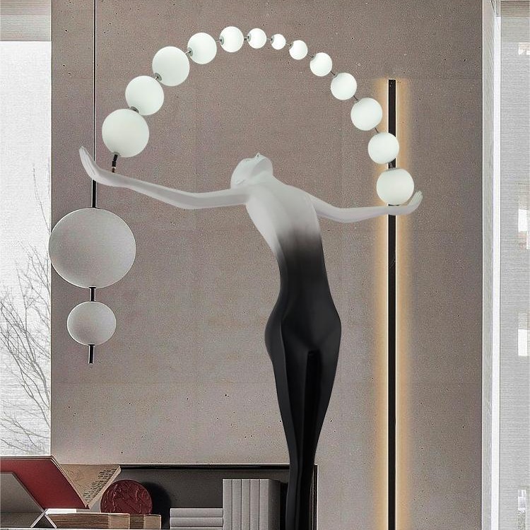 Humanoid Art Sculpture Floor L – Resin Art Floor Design Bewertung und Preis