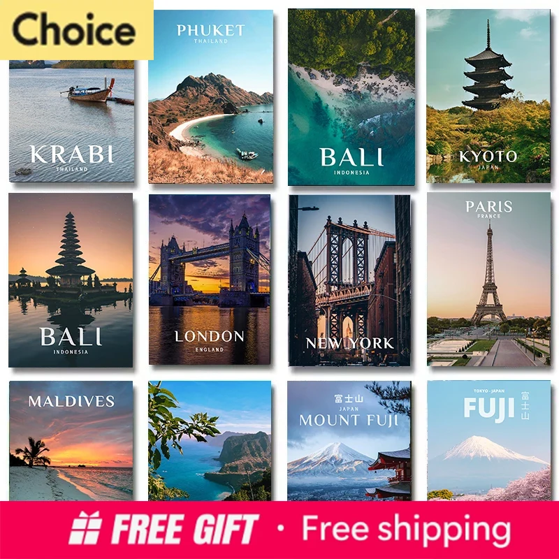 World Famous Tourist Cities Po – Resin Art Bali Bewertung und Preis
