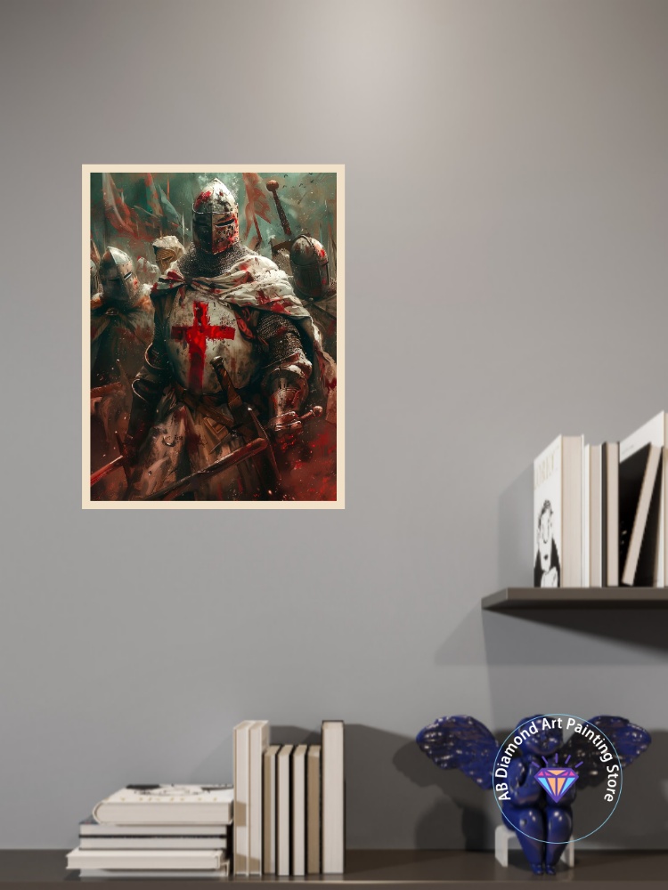 1pc frameless Crusaders Templa – Resin Art Order Bewertung und Preis