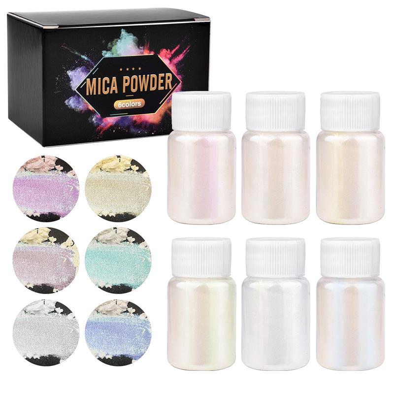 6 Pcs-Set Epoxy Resin Dye Mica – Resin Dye Opaque Bewertung und Preis