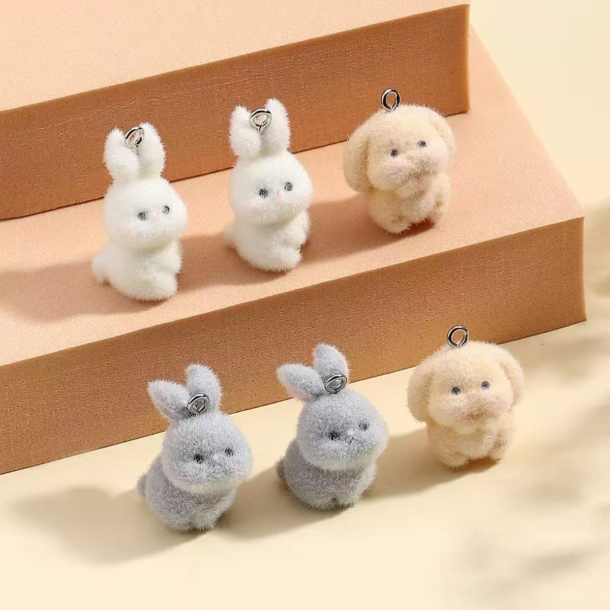 10pcs Flocking Little Rabbit R – Resin Art Jewellery Kit Bewertung und Preis