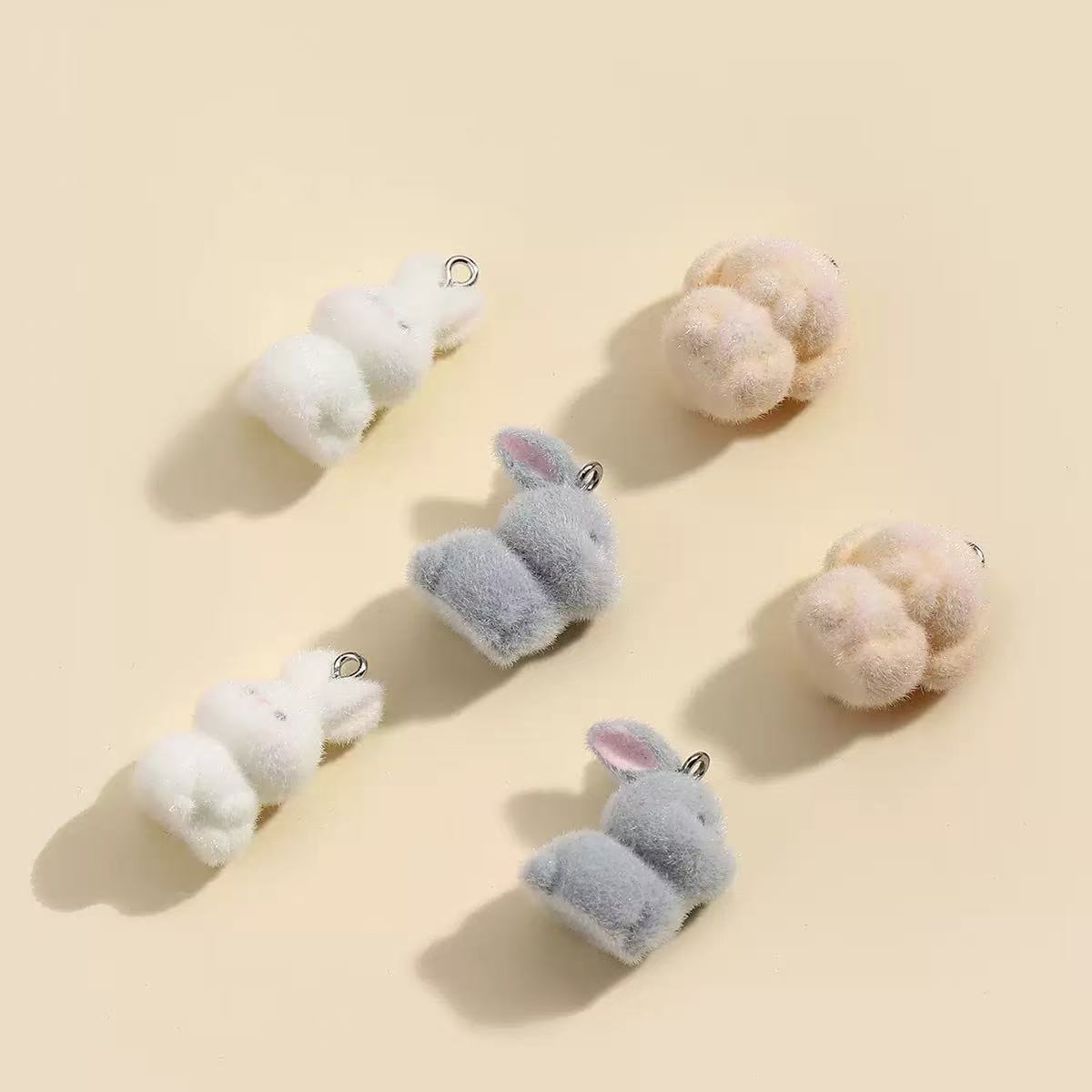 10pcs Flocking Little Rabbit R – Resin Art Jewellery Kit Bewertung und Preis
