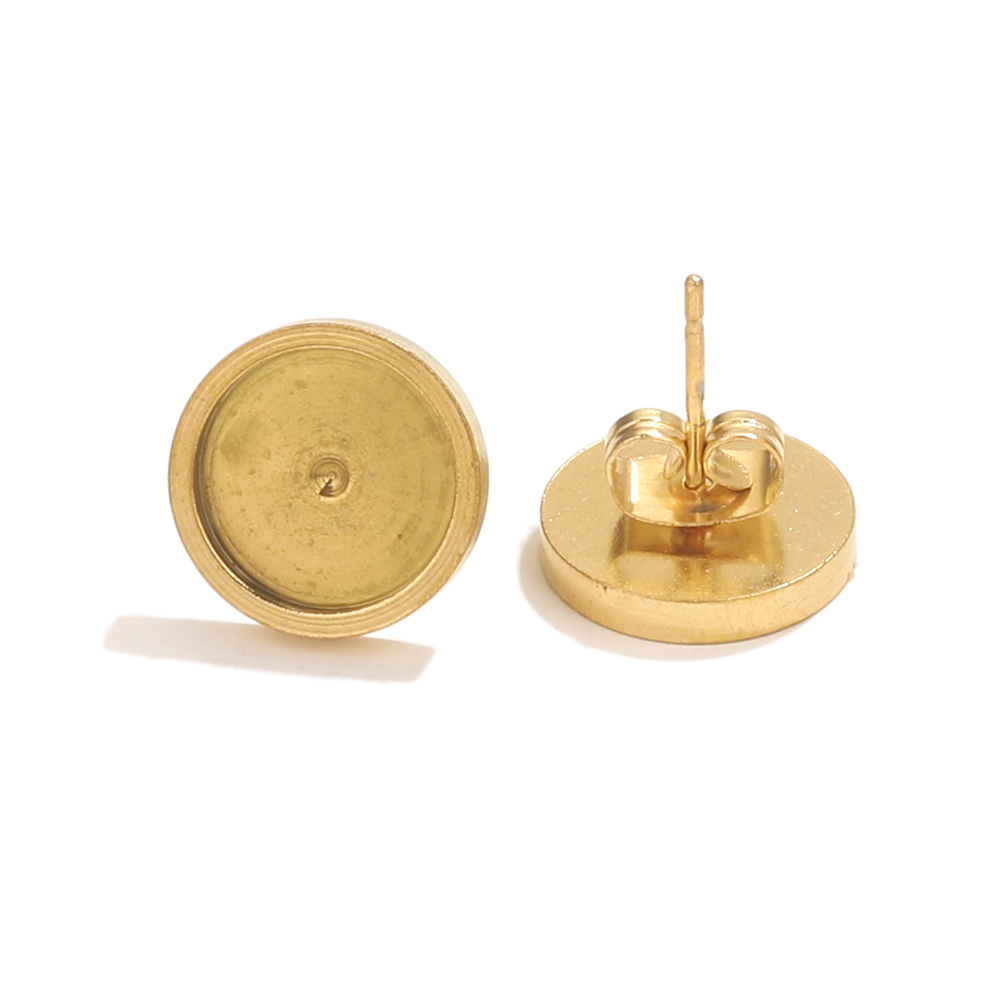 10pcs Stainless Steel Gold Ear – Resin Art Love Bewertung und Preis