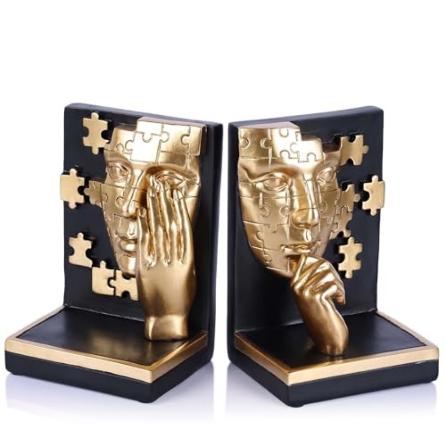 Abstract Decorative Bookends,  – Resin Art Book Bewertung und Preis