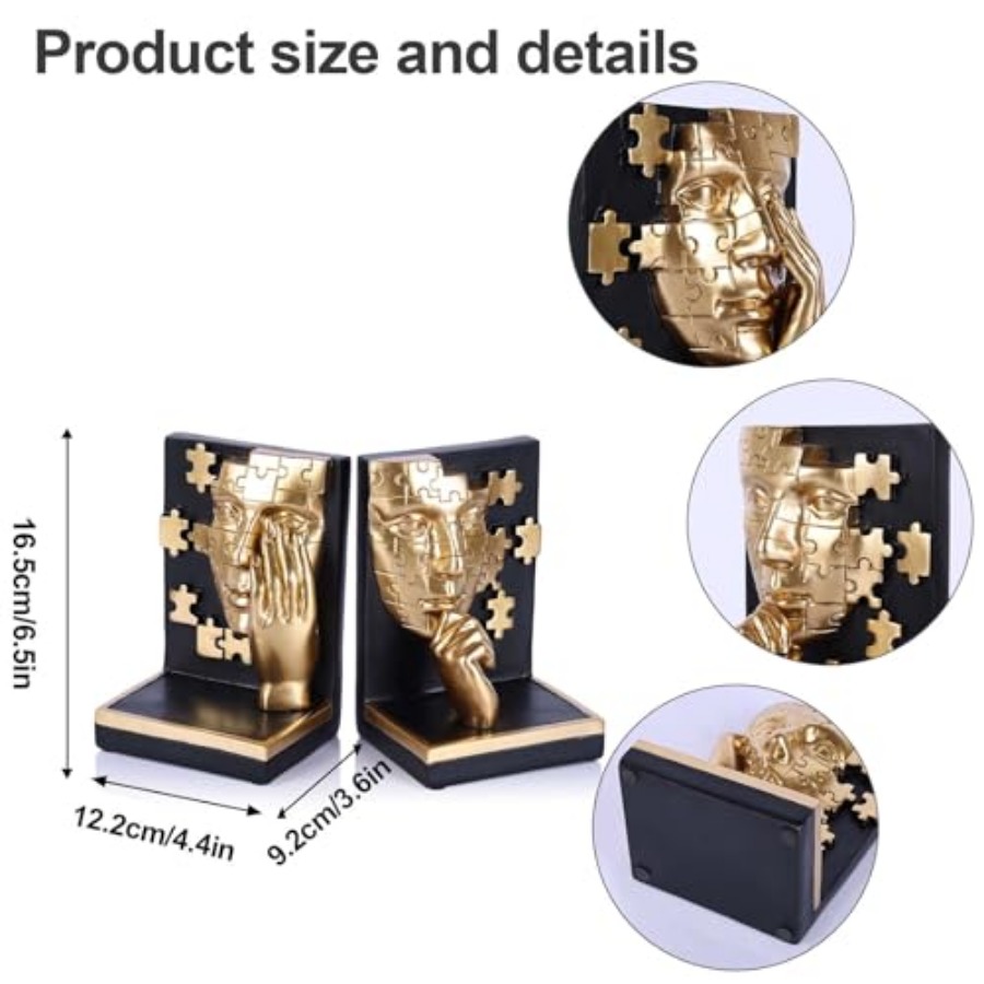 Abstract Decorative Bookends,  – Resin Art Book Bewertung und Preis
